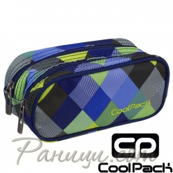 2018 Cool Pack Clever Несесер Blue Patchwork 81723 2018 Cool Pack Clever Несесер Blue Patchwork 81723